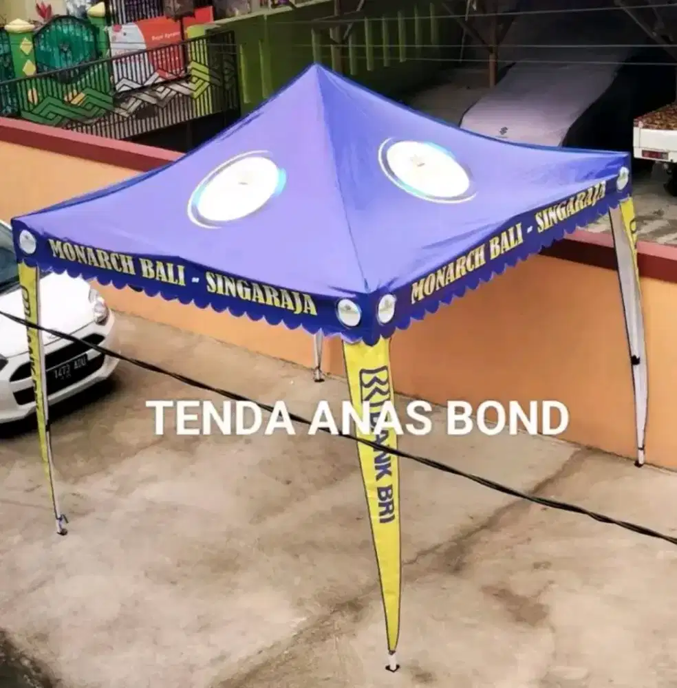 Tenda lipat matic jualan pasar