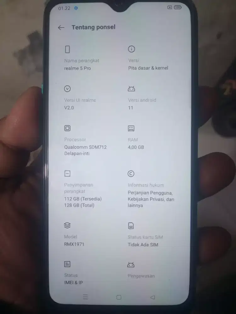 DIJUAL REALMI 5 PRO NEGO !!!
