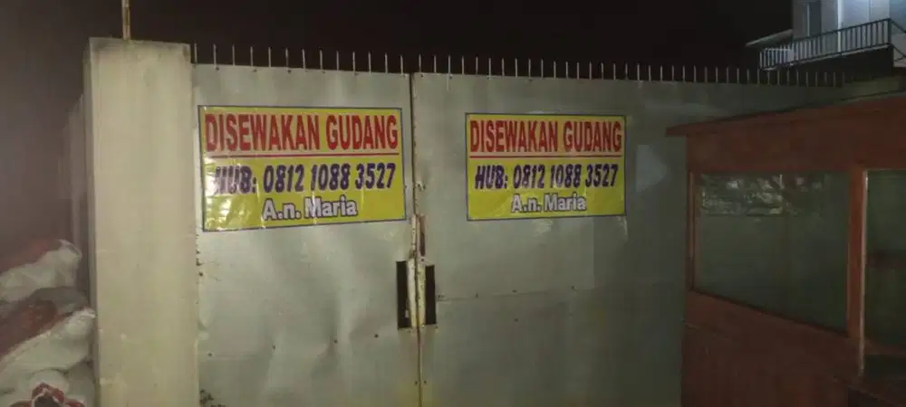 Disewakan Gudang Distribusi di Cibening Setu Cisaat