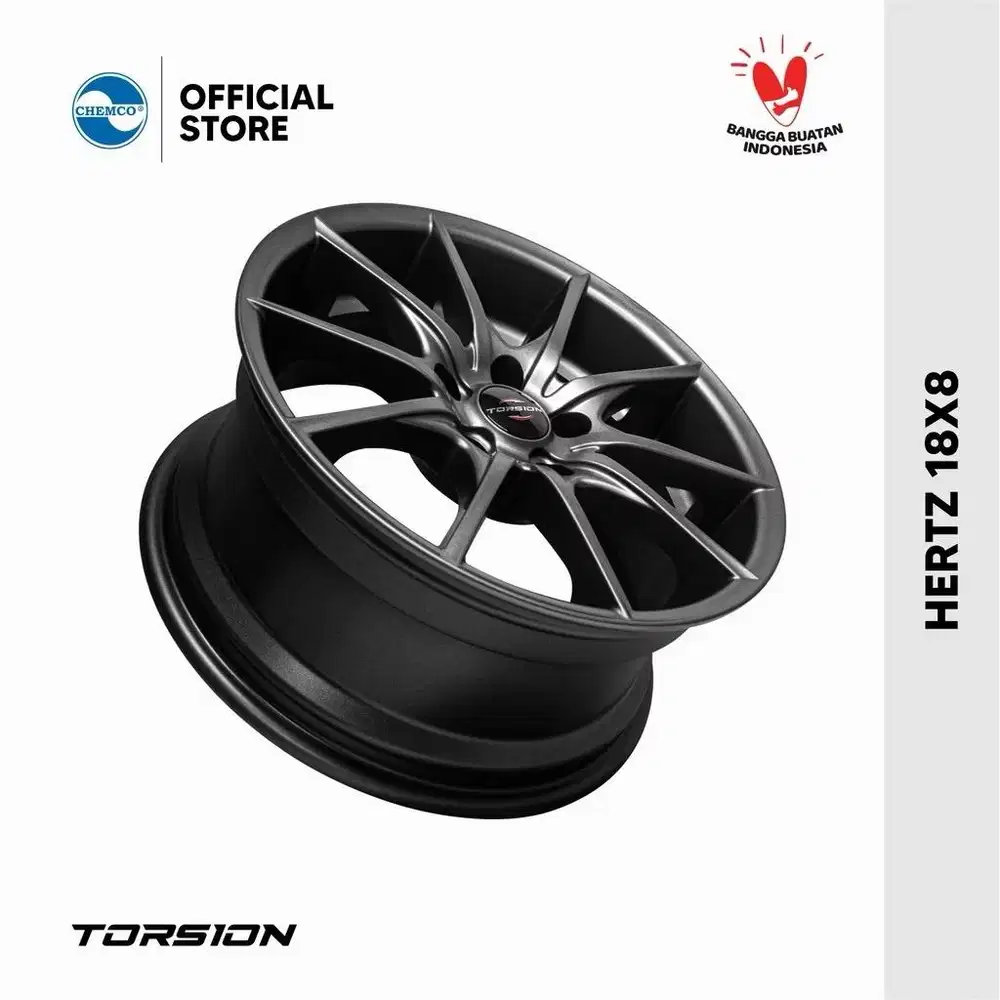 VELG MOBIL TORSION WHEELZ HERTZ 18 x 8