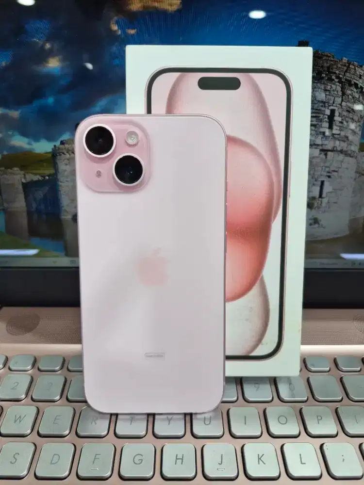 iphone 15 128gb ibox garansi on bisa tukar tambah