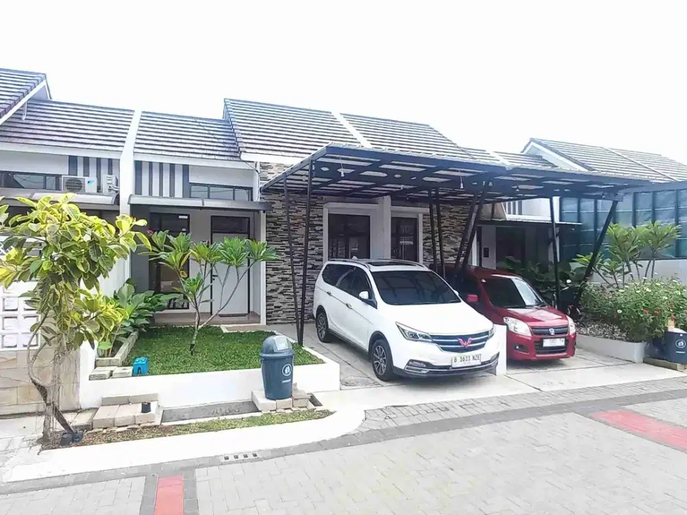 Disewakan Rumah Cantik Full Furnished dii Cluster Terbaru Bukit Cimanggu City Bogor