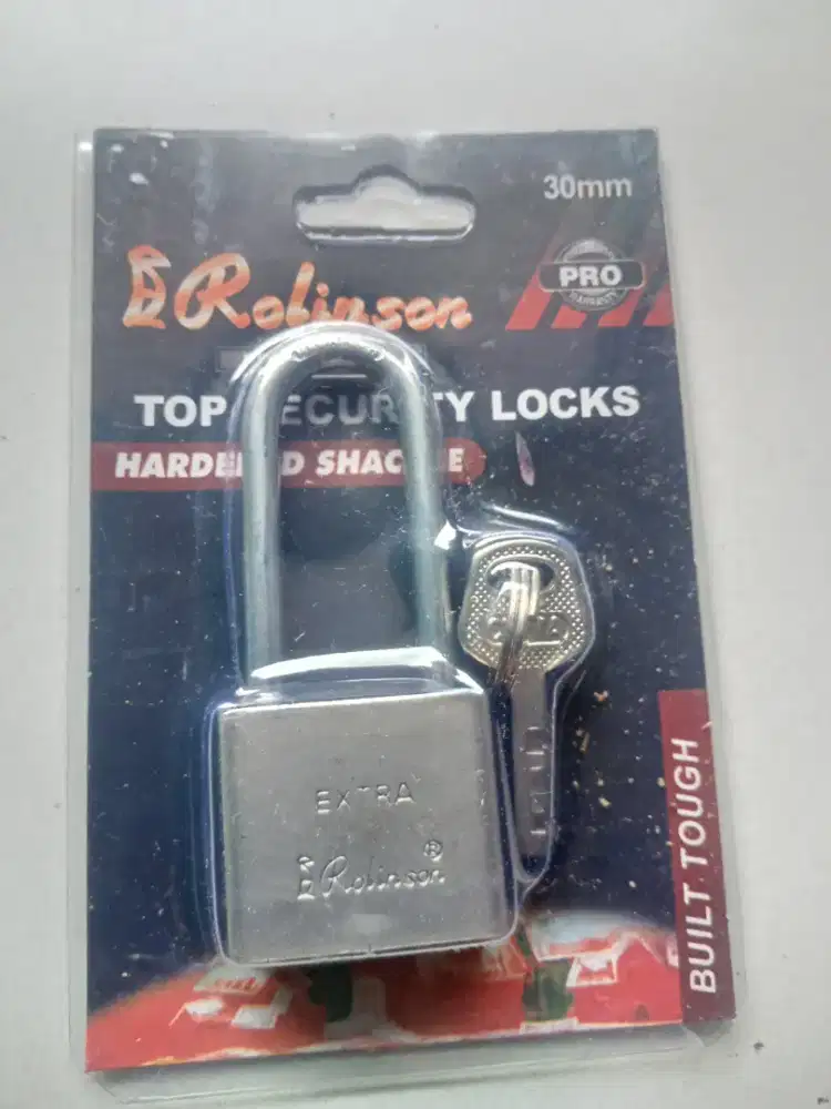 Kunci gembok pagar 60mm dan motor