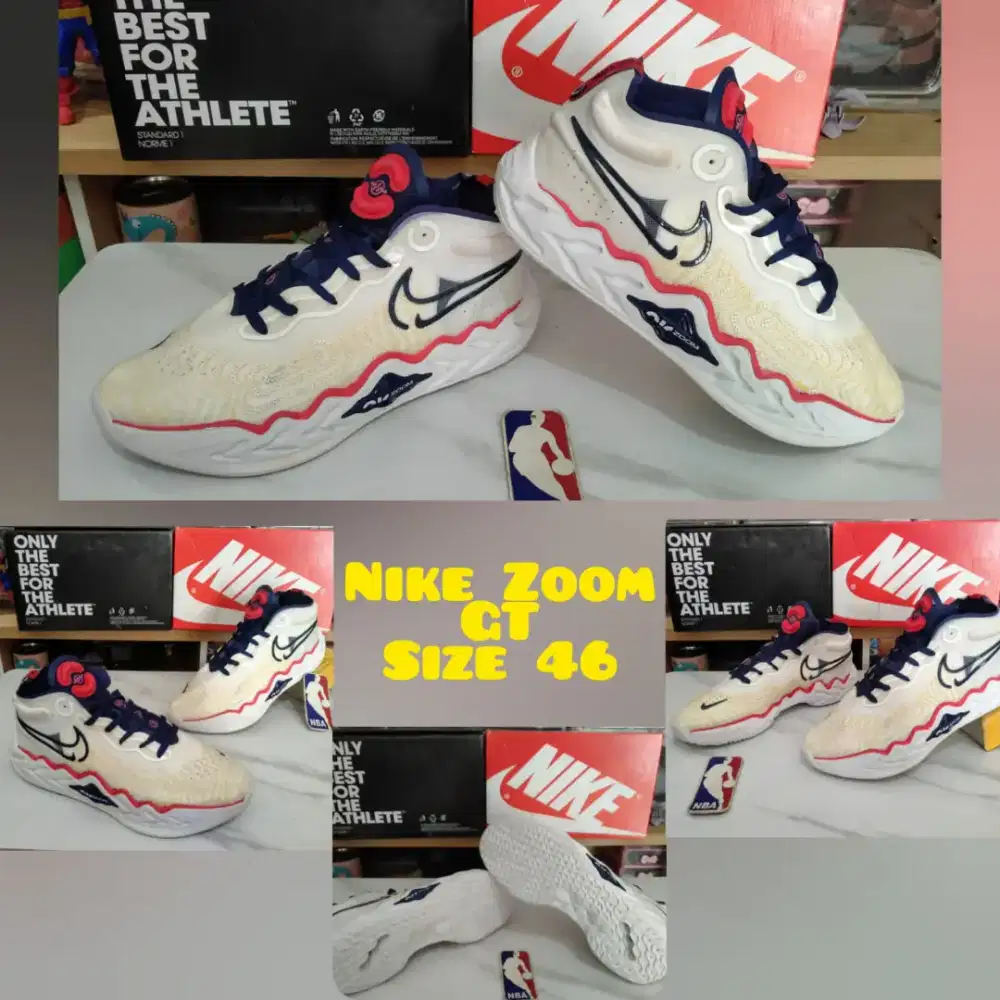 Sepatu Basket Nike Zoom GT Run size 46