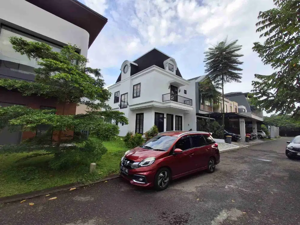 Rumah Baru 3 lantai
di Cluster Cosmo The Icon BSD style 
American classic