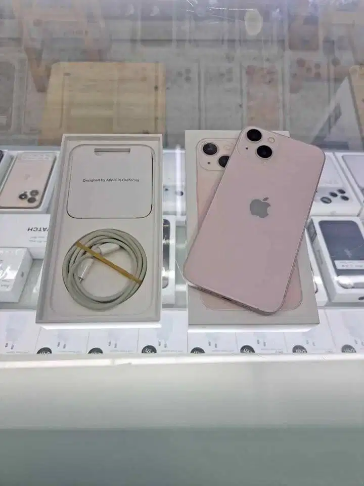 Second Apple IPhone 13 128GB Starlight Ex IBOX Mulus Fullset Original