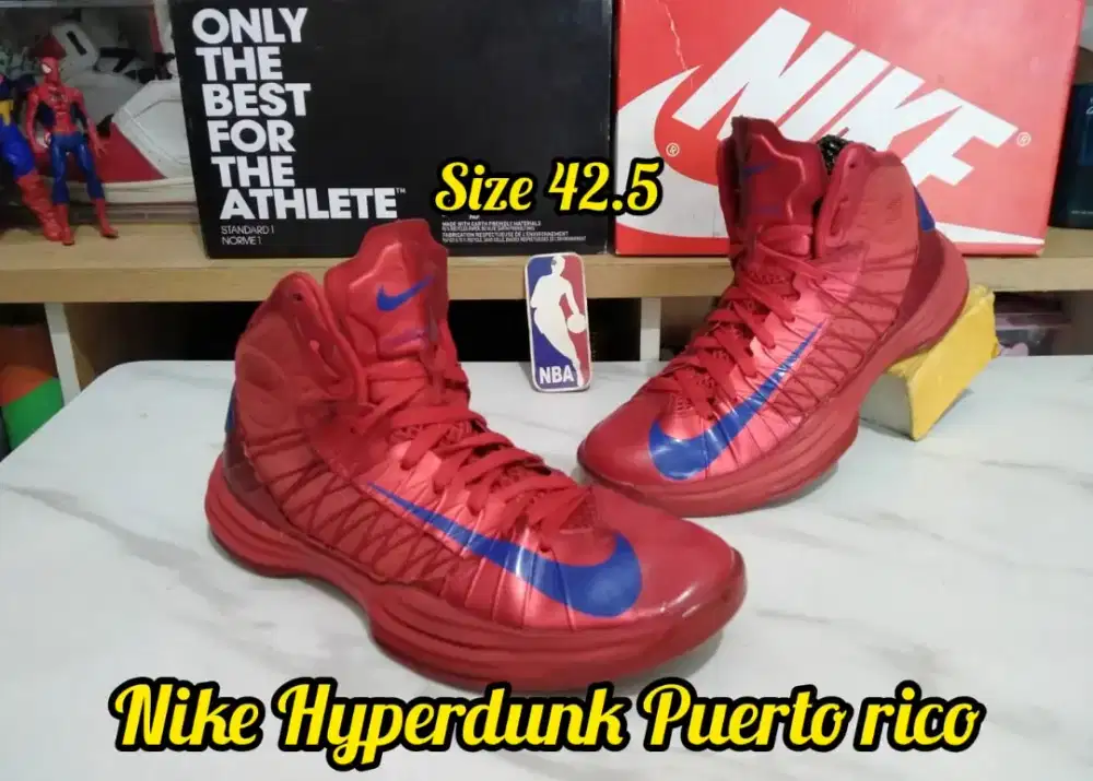 Sepatu Basket Nike Hyperdunk Puerto Rico vintage