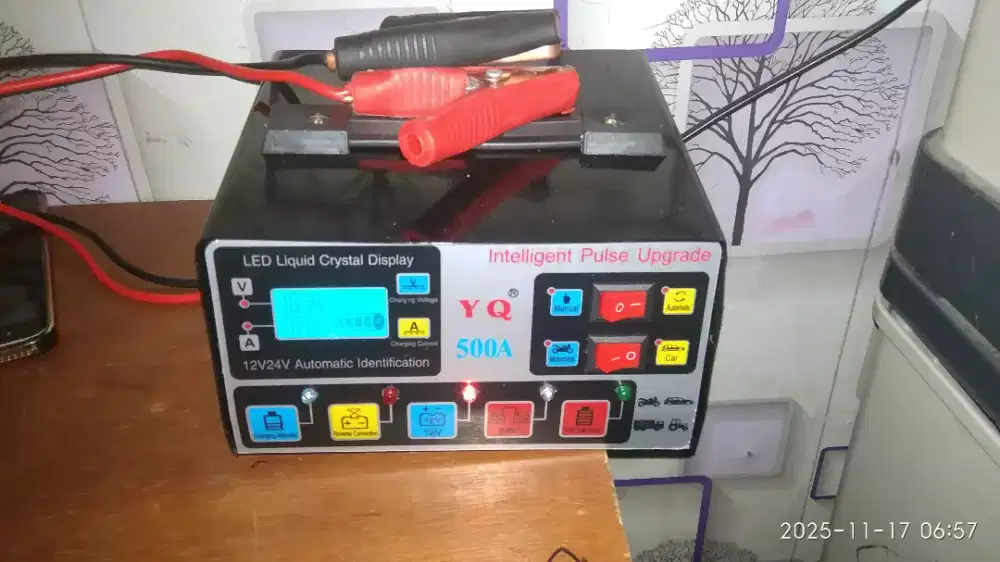 Charger aki mobil/motor