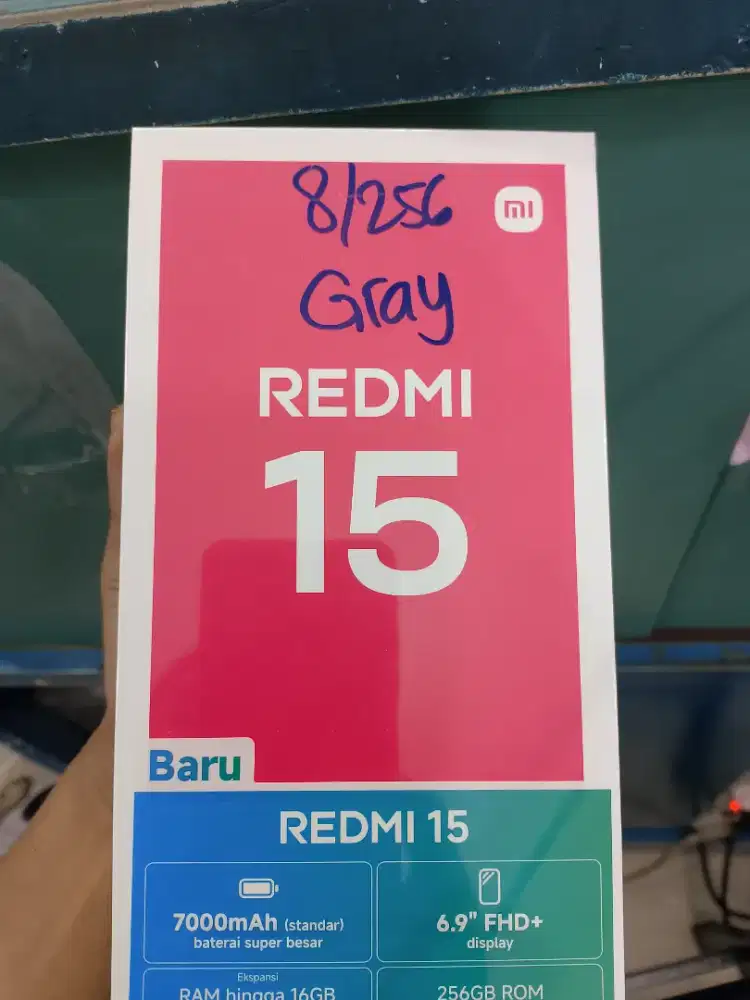 Redmi 15 Ram 8/256Gb