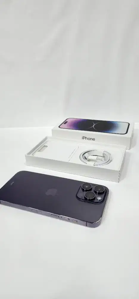 Iphone 14 promax 512 
deep purple ex ibox