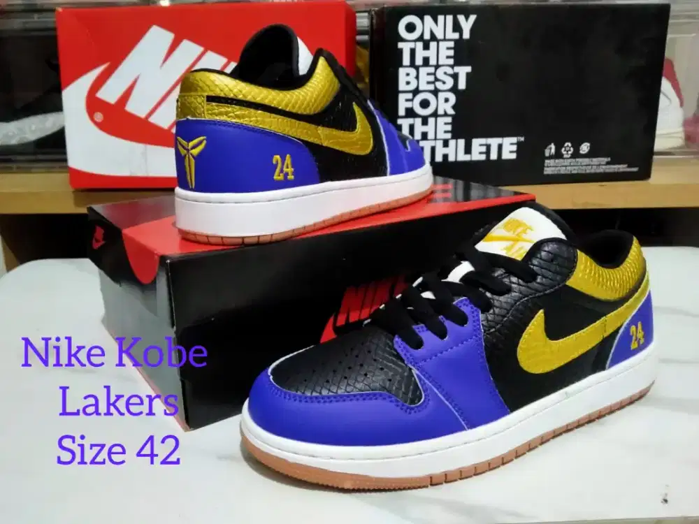 Sepatu Nike Kobe Lakers mantap