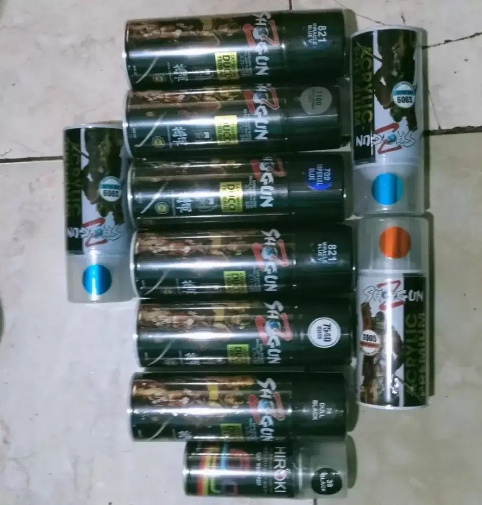 Pilok merek Shogun dan hiroki