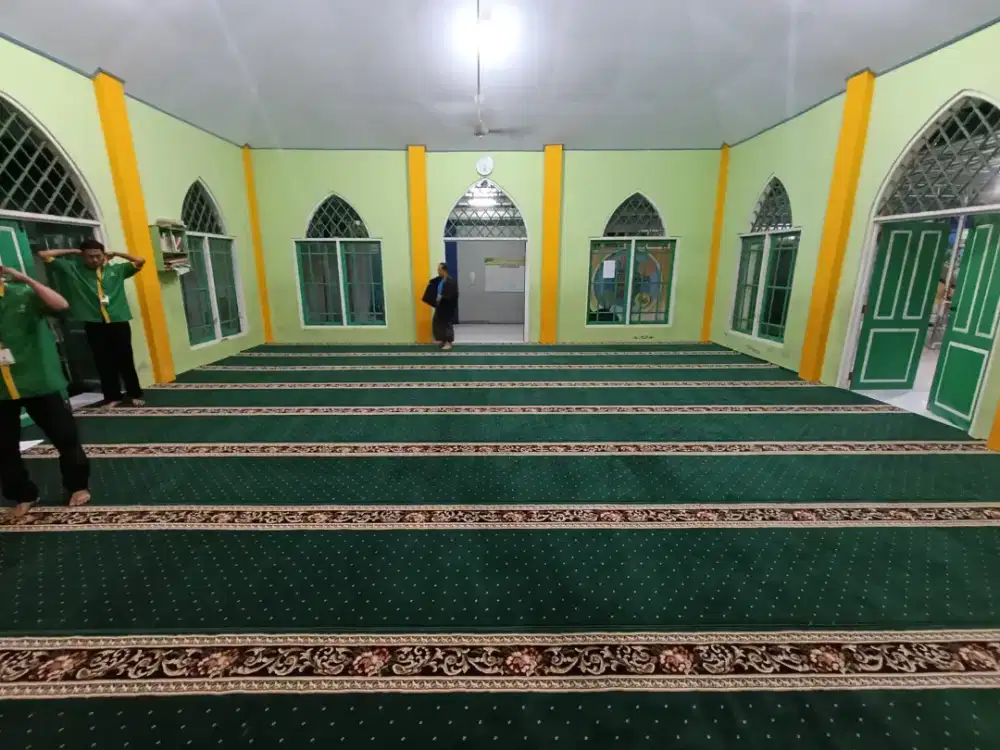 Ambal Sajadah Karpet Masjid Termurah. Tersedia Lokal maupun Import