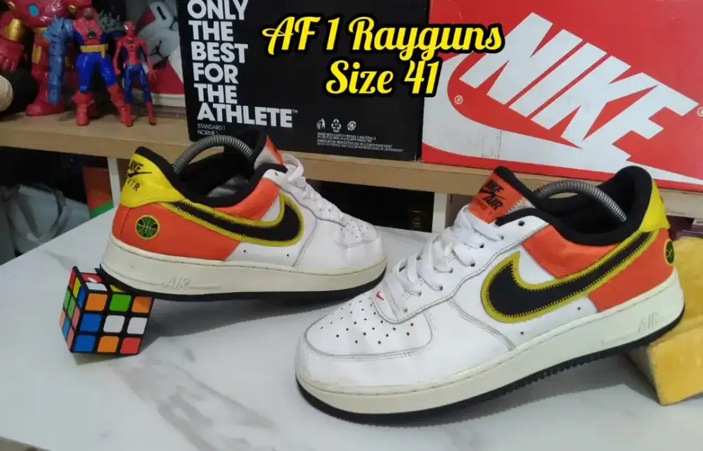 Sepatu Nike AF1 Air Force 1 Rayguns