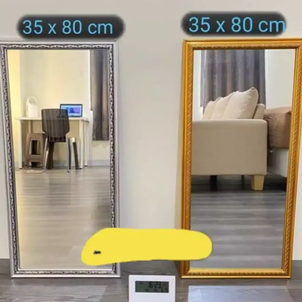 Kaca rias cermin dinding