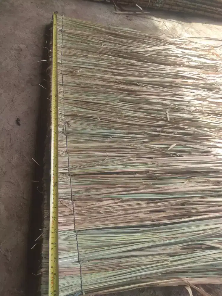 Atap kirai dan ilalang,