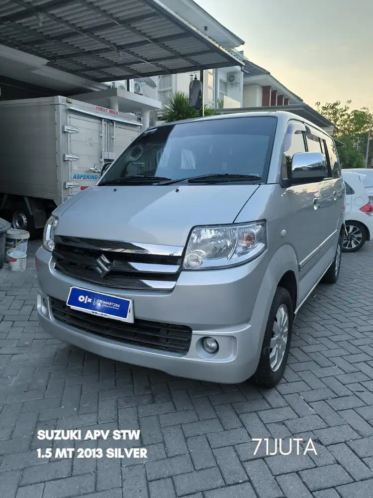 SUZUKI 2013 APV SGX LUX 1.5 M/T SILVER OTOMART 286 KENJERAN