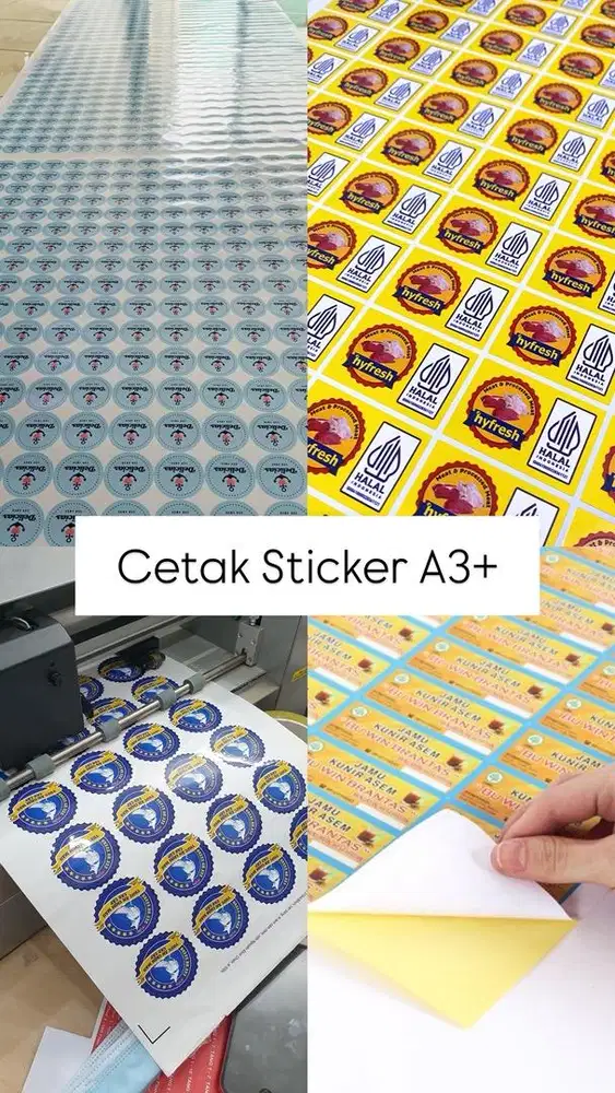 Cetak Sticker A3+ Bontax