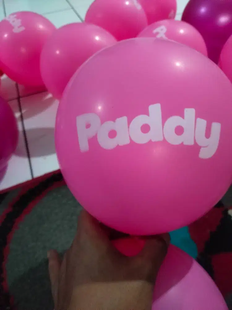 Sablon balon custom bandung