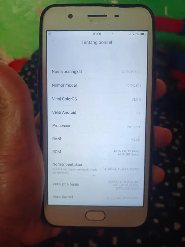 Oppo f1s ram4 Rom 64