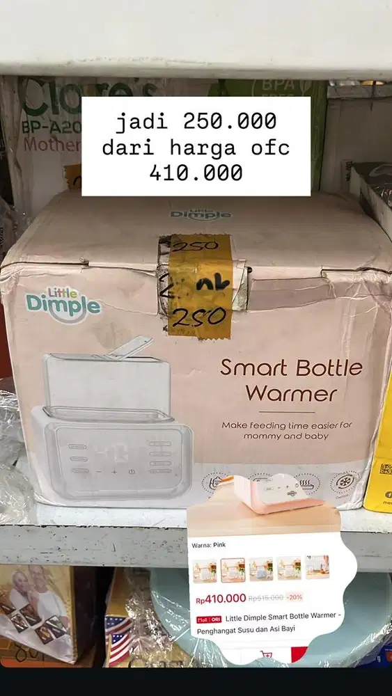 Smart Bottle Warmer Little Dimple
