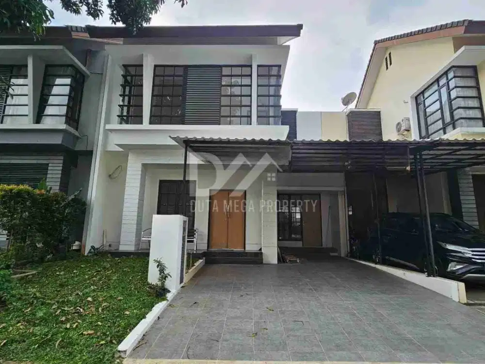 Rumah siap huni baru renovasi ulang di cluster favorite strategis di Emerald Bintaro Jaya