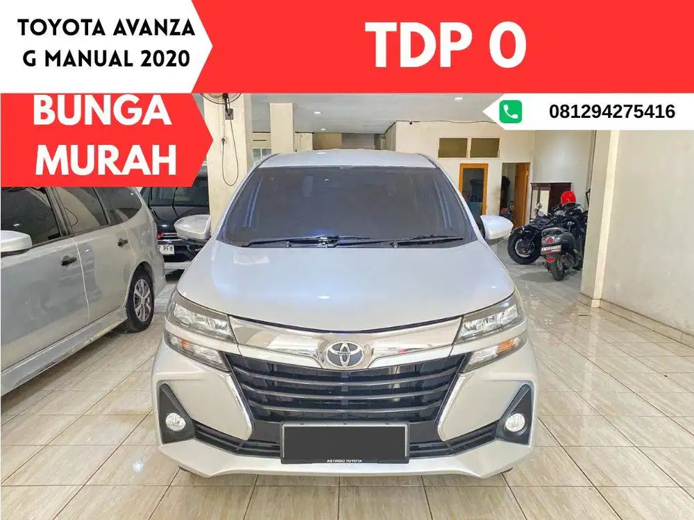TDP 0  Toyota Avanza G MANUAL 2020