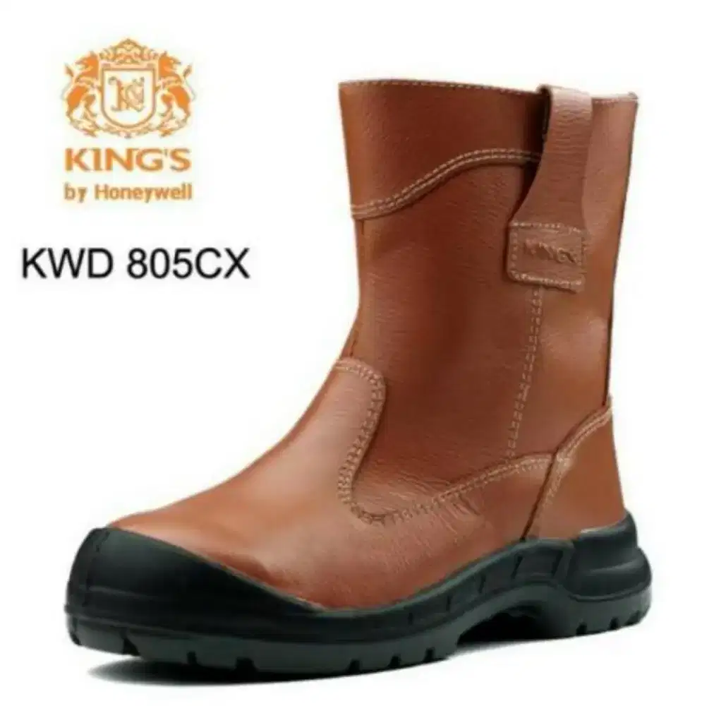 sepatu kulit asli safety KING'S KWD 805 CX/X original shoes boots pria