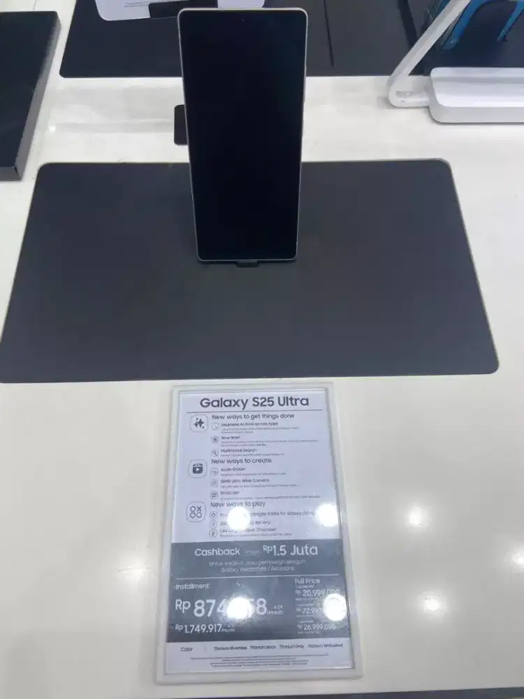 PROMO CICILAN BUNGA 0 % SAMSUNG GALAXY S25 ULTRA