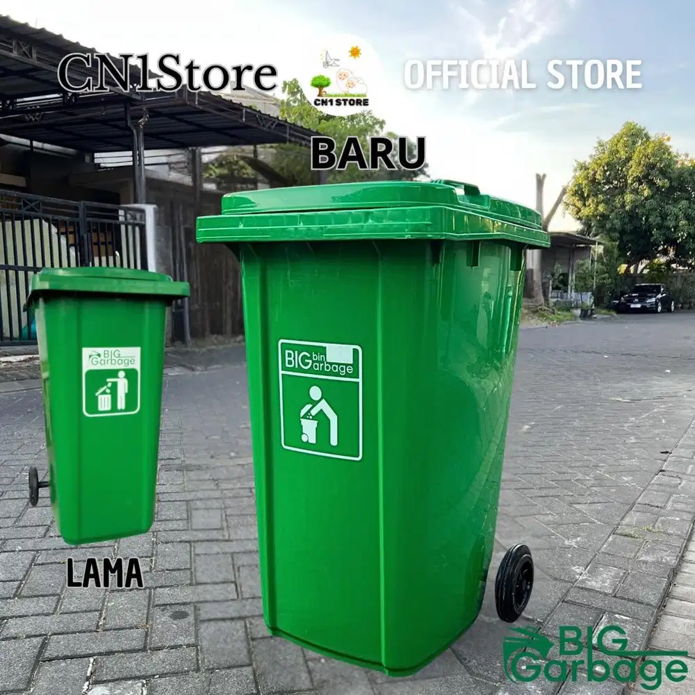 Tempat Sampah Roda 240L (BIG GARBAGE)