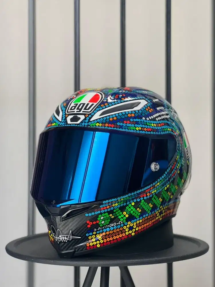 Ex Display Agv pista gpr Rossi Winter Test Huichol