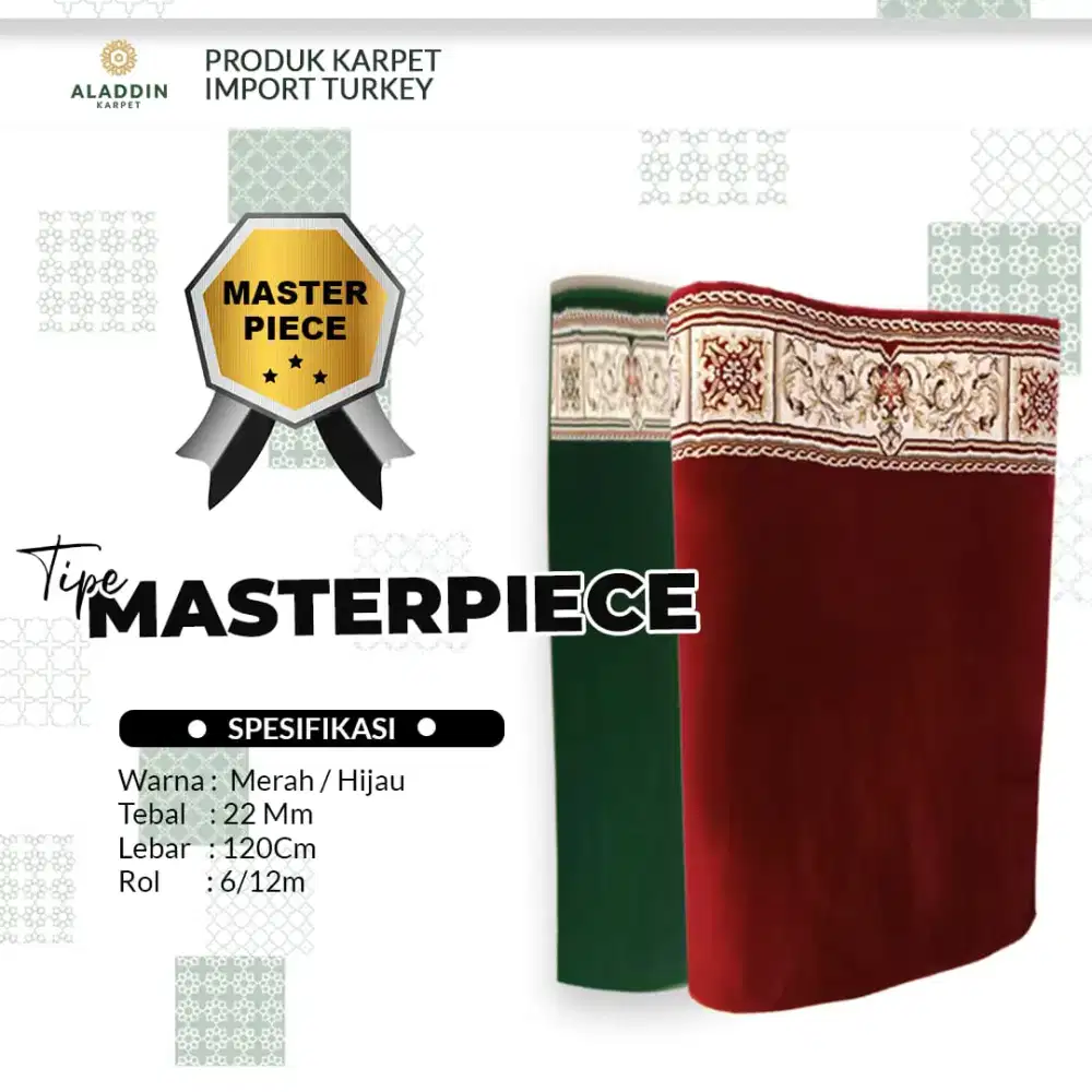 Karpet Masjid tipe Masterpiece