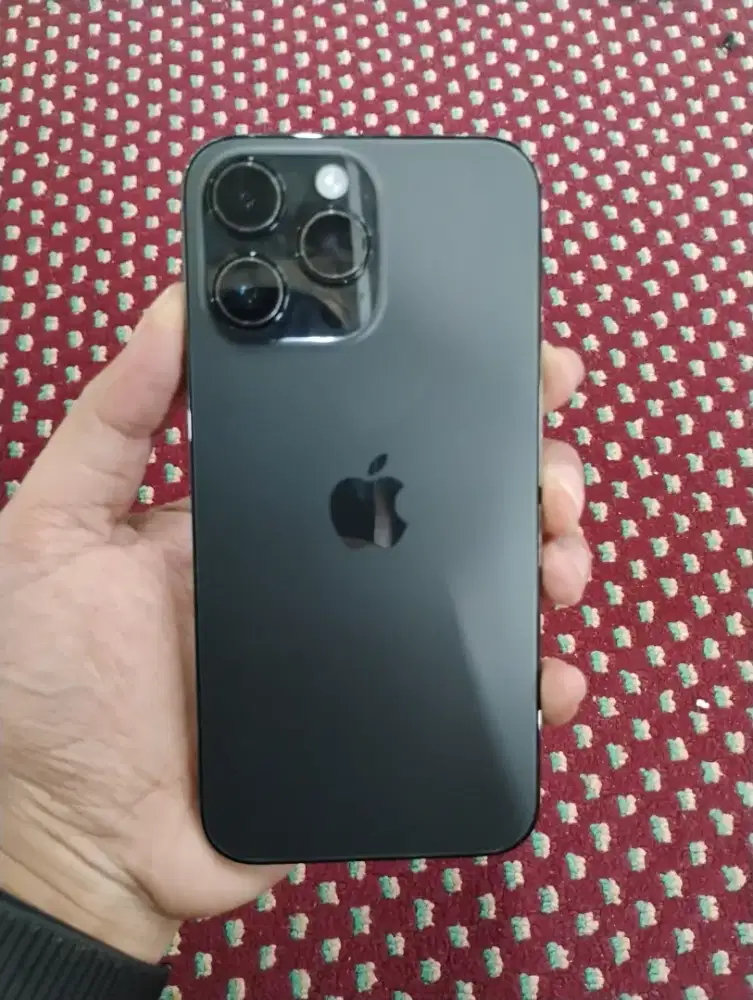 iphone 14 pro max 256gb black inter BEA CUKAI