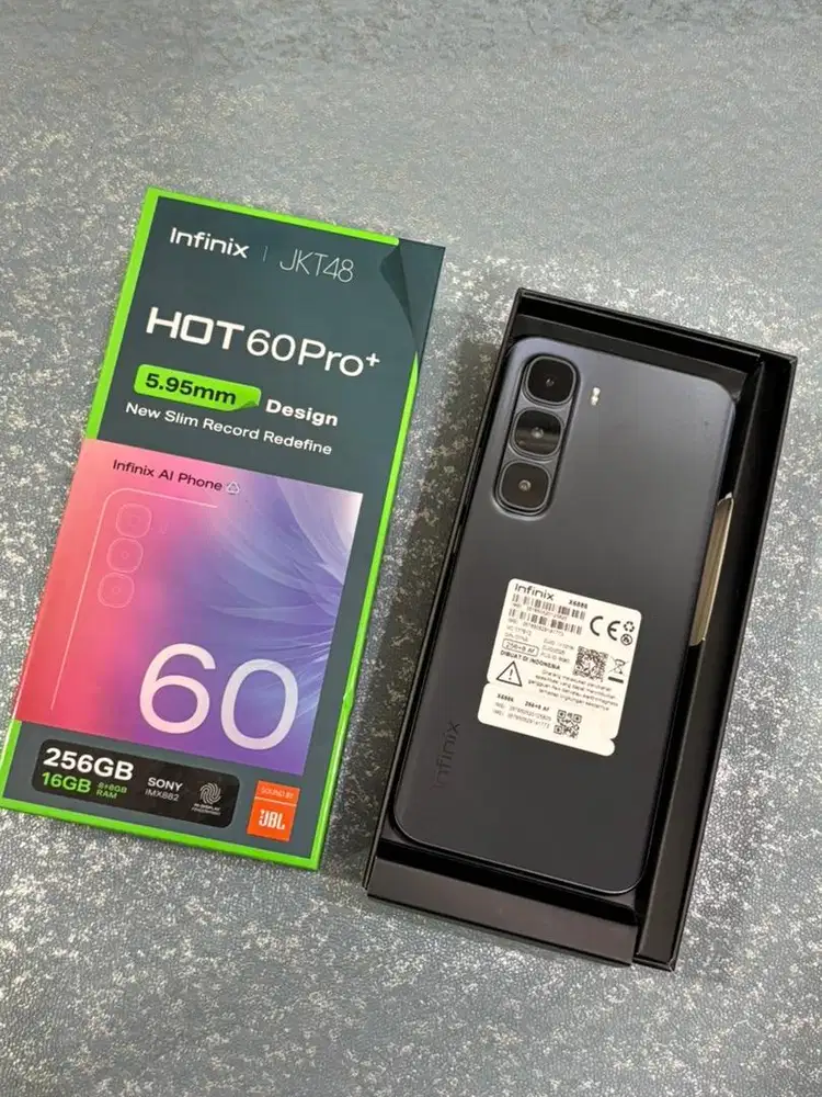 INFINIX HOT 60 PRO PLUS Ram 8/256, Kondisi Mulus, Lengkap, Bergaransi.