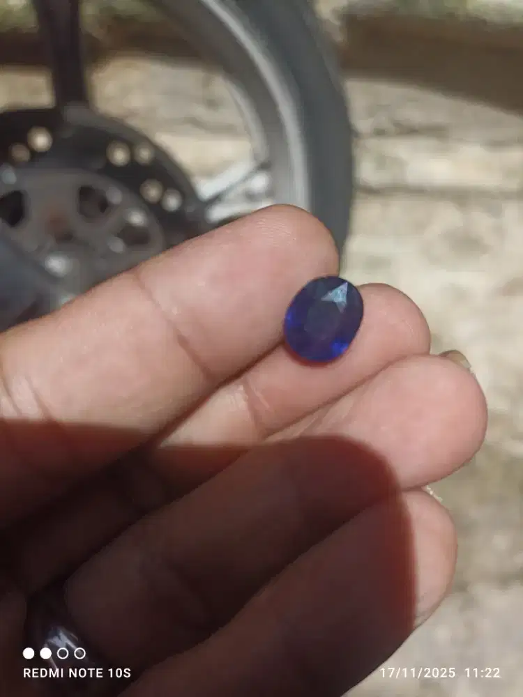 Natural blue safir asli ajiib