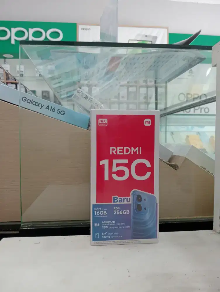 REDMI 15C 8/256 NEW MURAH QR GADGET