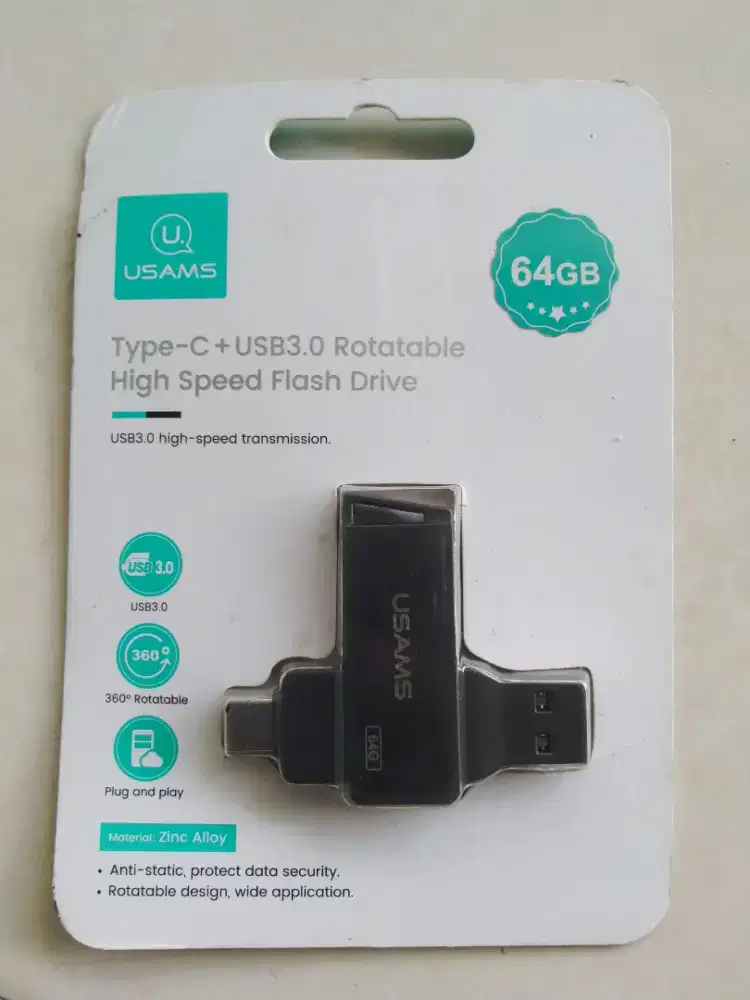 OTG Flashdisk type c usams new