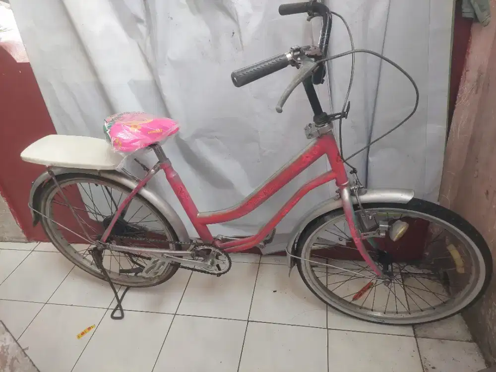 Sepeda mini wimcycle ukuran 24 siap pakai 500 ribu