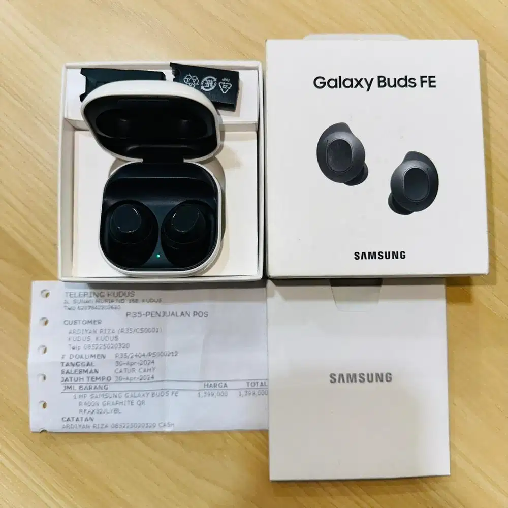 SAMSUNG BUDS FE LIKE NEW PRIBADI