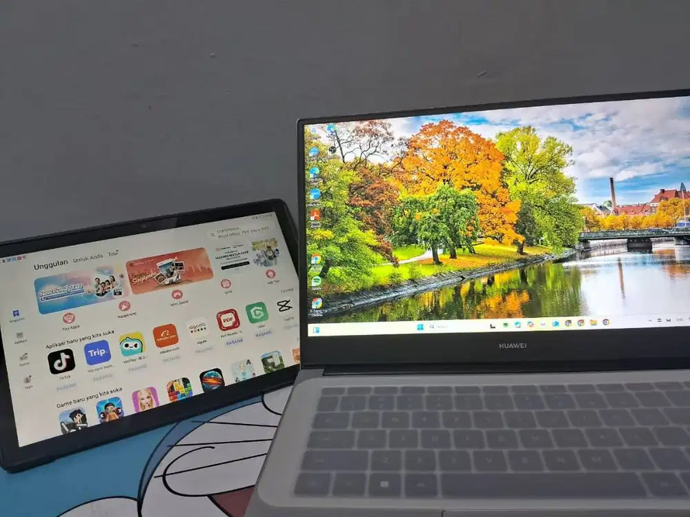 Huawei Matebook D14 dan Tab Huawei Matepad T [2022]