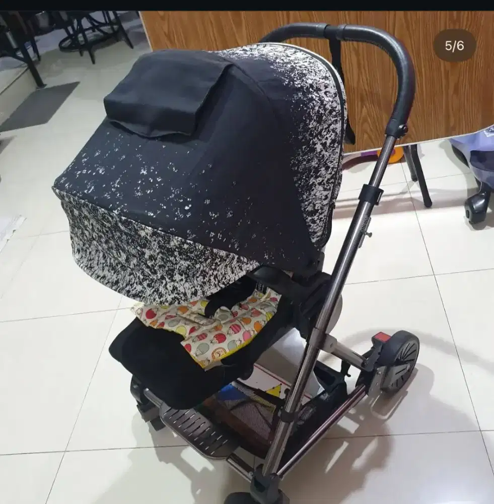 Stroller Mamas Papas Urbo dan Nuna Leaf Bouncer