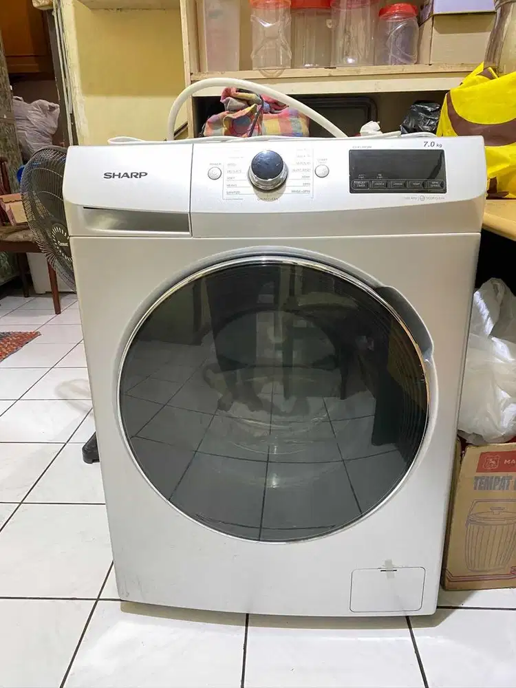 Mesin cuci sharp ESFL1073W