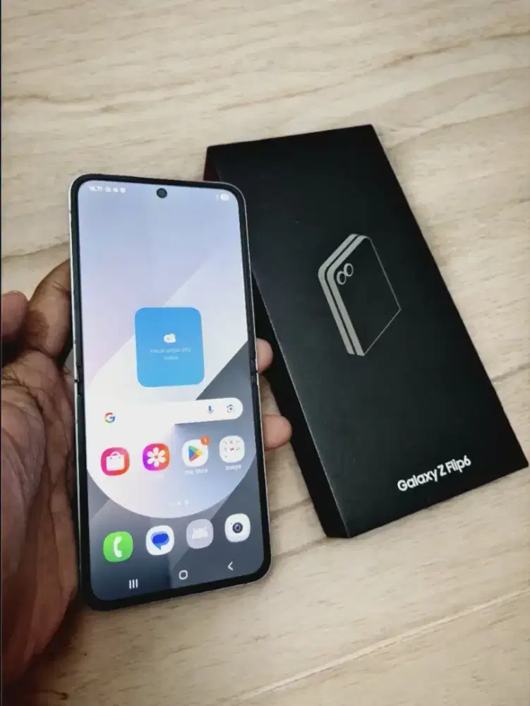 Hp samsung z flip 6 ram12 256gb 5g lte second lengkap kk