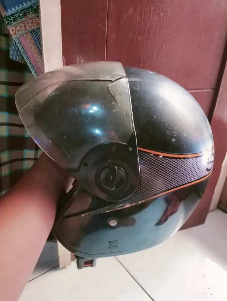 HELM SCOOPY SIAP PAKAI LANGSUNG GAN