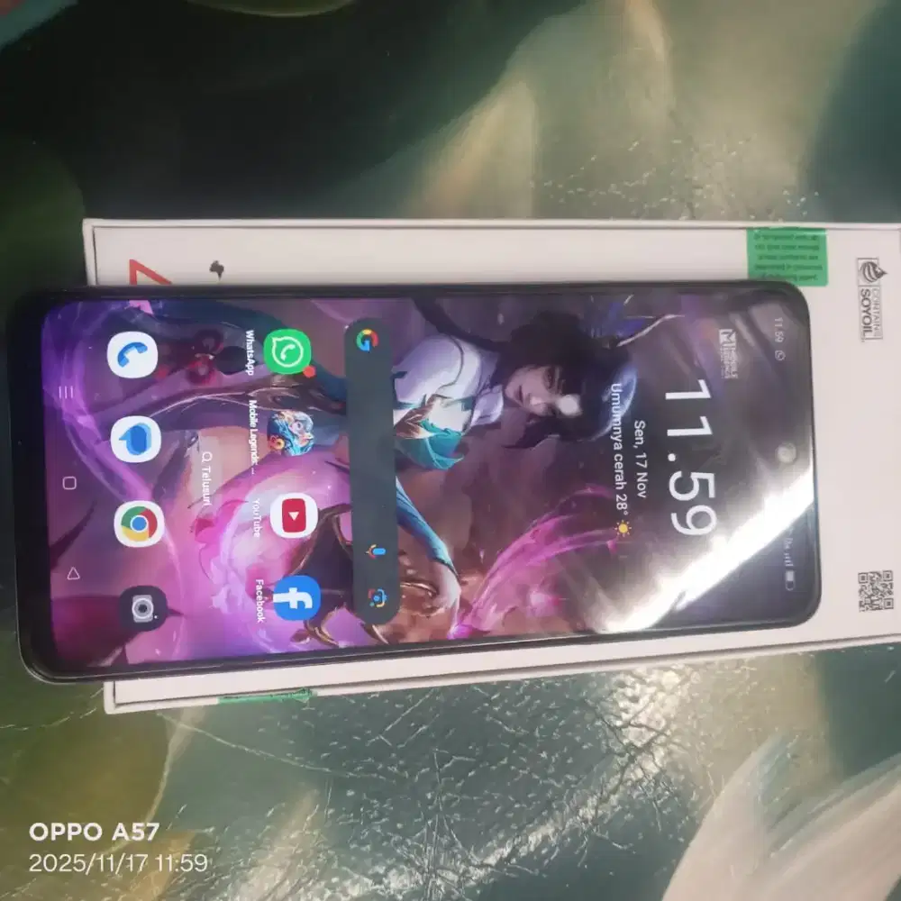 OPPO A5i 4+4/128 gb fullset