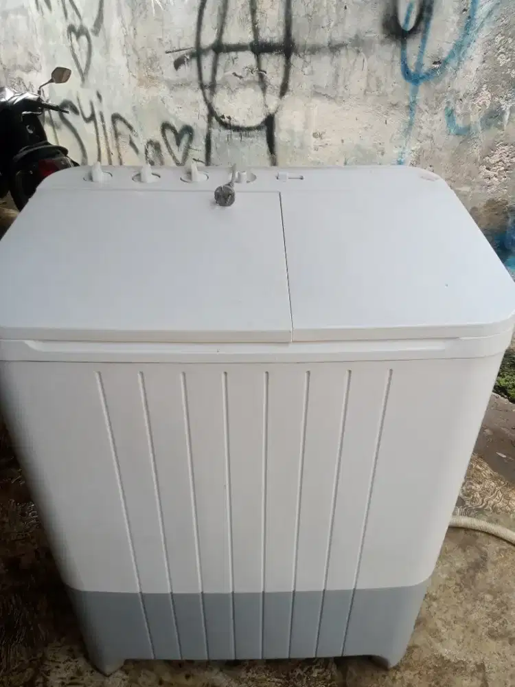 Jual mesin cuci 2 tabung normal semua