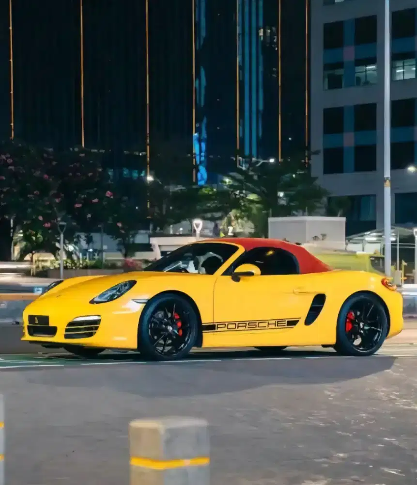 MURAH. PORSCHE Boxster 981 Sport Chrono 2014 cayman 2013