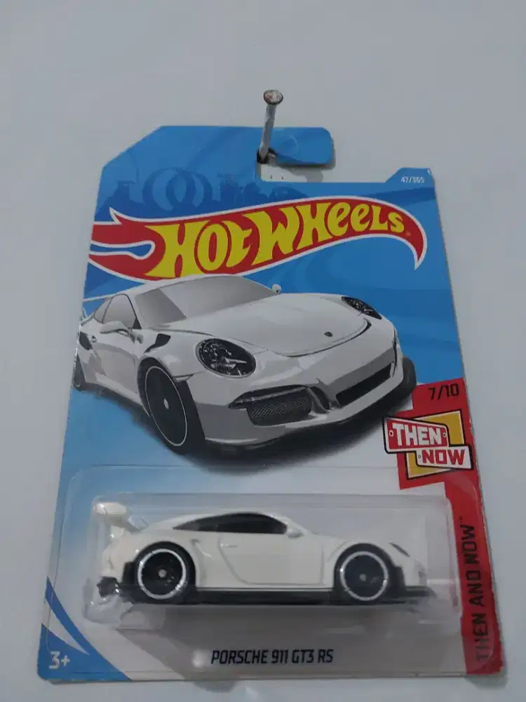Hot wheels porsche 911 gt3 putih