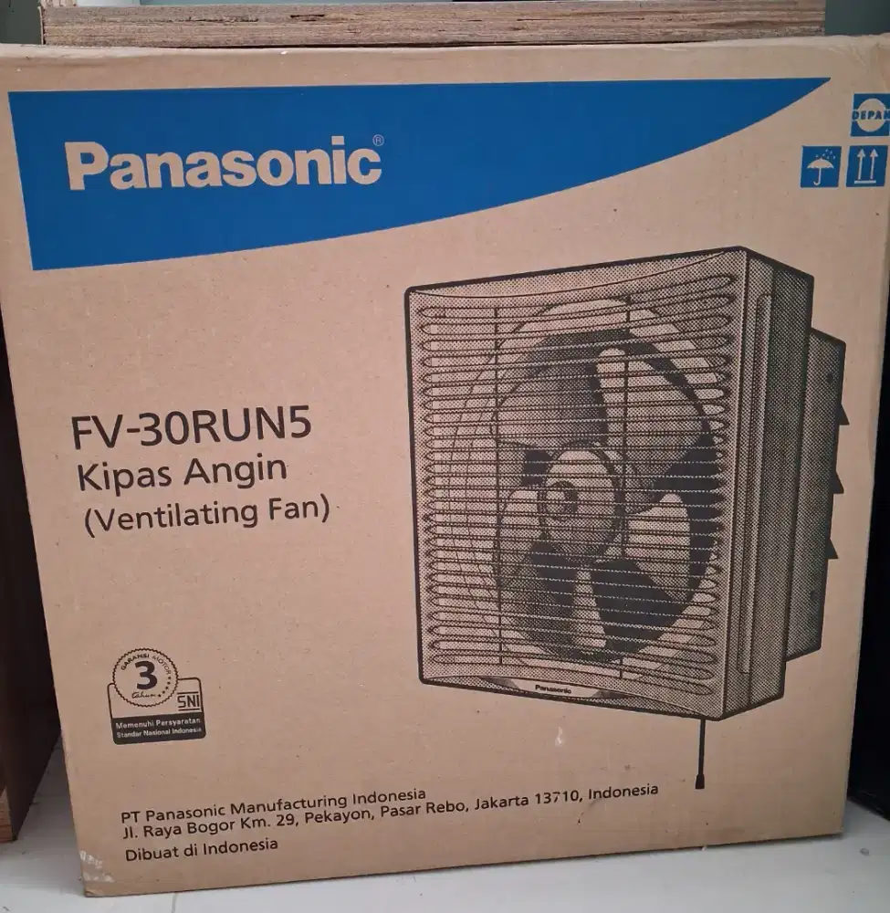 Panasonic Exhaust Fan FV 30RUN5