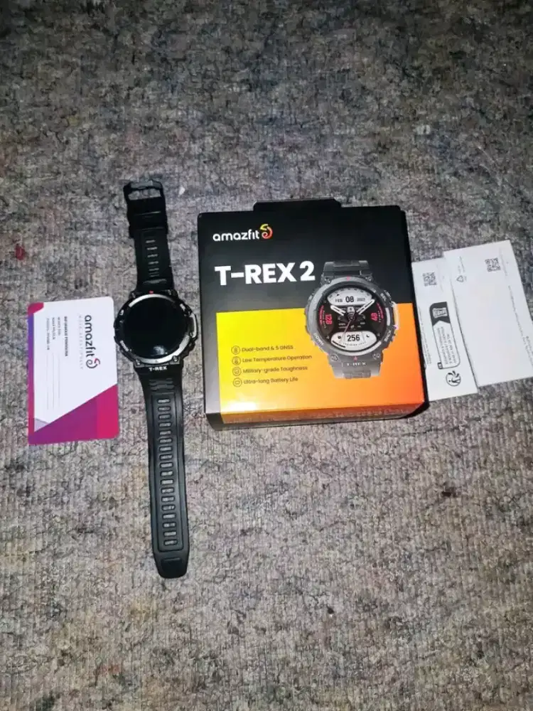 Smart watch amazfit trex 2 t-rex 2 smartwatch gps running strava